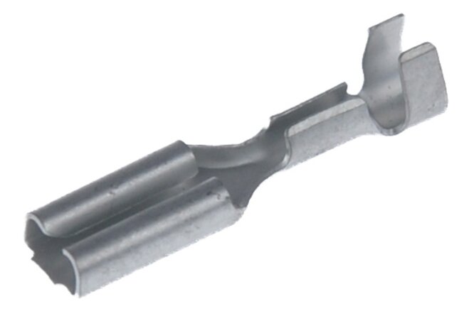 Flachsteckerhülse Ø0.5-1.0mm2 2.8/0.5mm unisoliert verzinnt