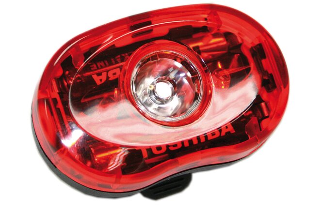 Smart Rücklicht RL318R LED inkl Batterien Halter