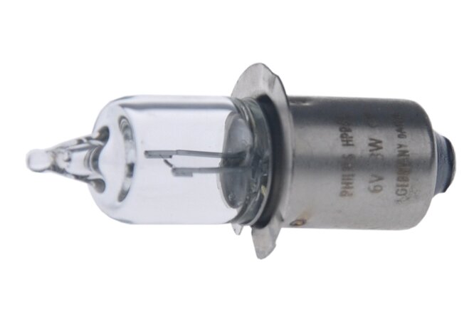 Halogenbirne mit Sockel 6V 3W PX13.5s