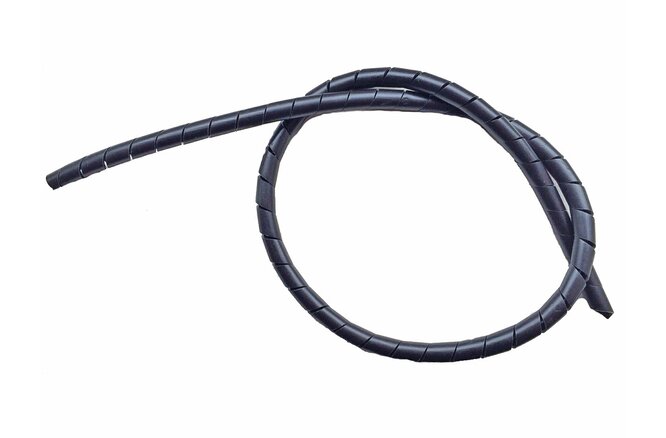 Spiralkabelhülle Ø 3 - 8 mm schwarz total 5 m