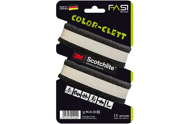 Fasi Color-Clett Binde schwarz