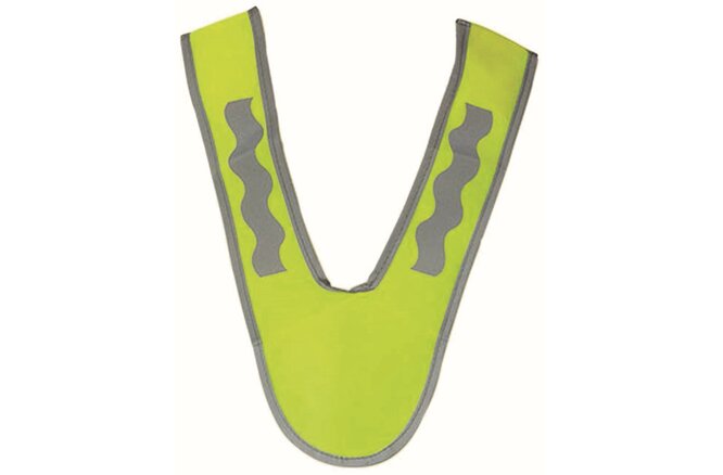 FASI Reflex-Sicherheitskragen für Kinder EN13356 gelb