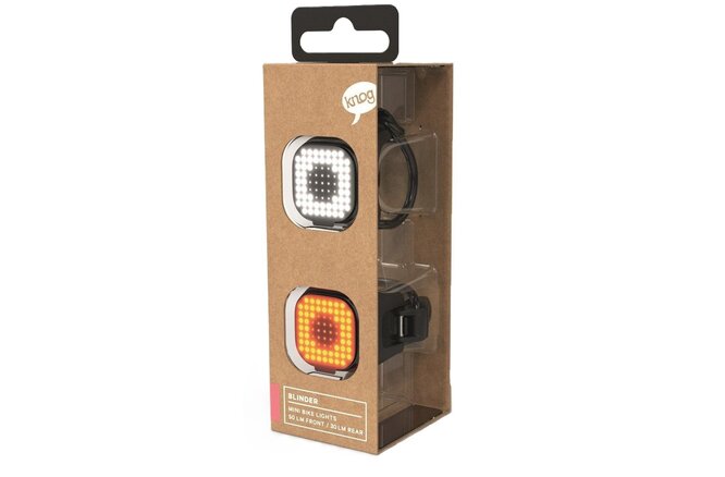 Knog Lichtset Blinder Mini Square black