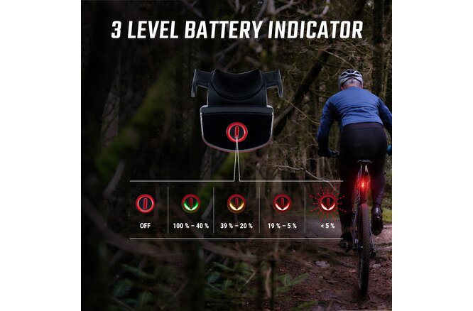 Sigma Rücklicht Buster RL 80 USB LED schwarz