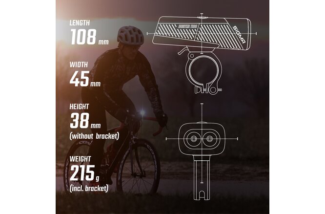 Sigma Scheinwerfer Buster 1100 FL schwarz
