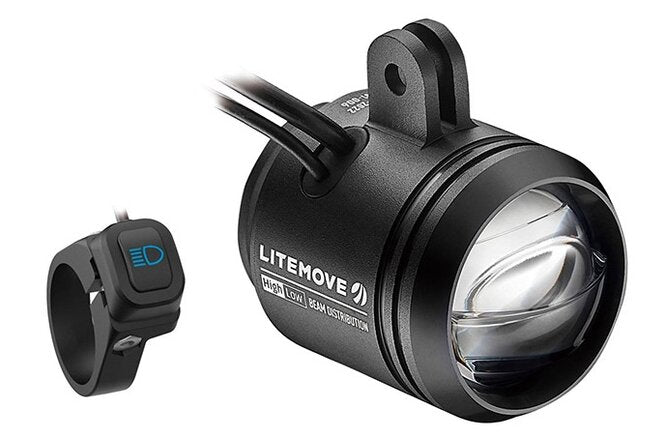 Litemove Scheinwerfer AE-200 E45 200/170 Lux Up ohne Halter ohne... Reflektor
