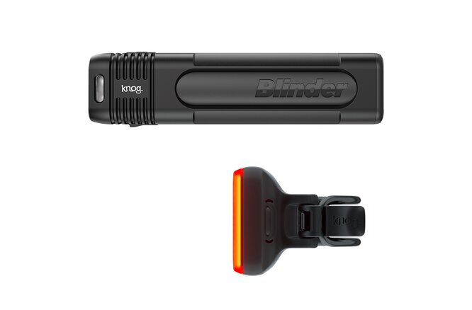 Knog Lichtset Blinder 900 & Blinder Square schwarz