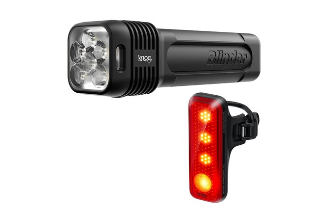 Knog Lichtset Blinder 1300 & Blinder R150 schwarz