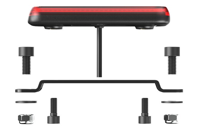 Knog Rücklicht Blinder E RH 50 Gepäckträgermontage 50 und 80mm