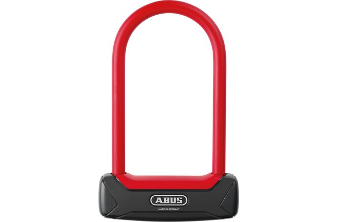 Abus Bügelschloss Granit Plus 640 135x150 ohne Halter rot