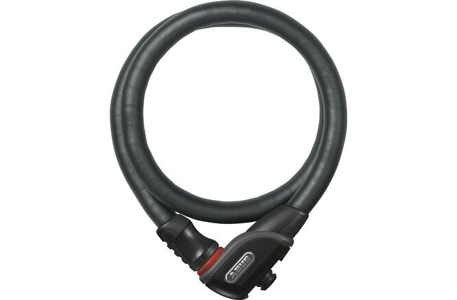 Abus Panzerkabelschloss Phantom 8960/110 mit Halter TexFL schwarz
