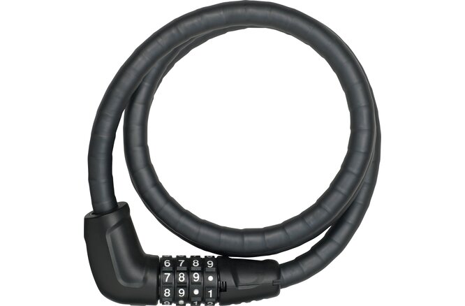 Abus Panzerkabelschloss Tresorflex 6615C/85 Code mit Halter SCMU... 6C schwarz
