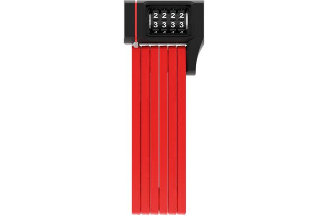 Abus Faltschloss uGrip Bordo Combo 5700/80 Code m.Halter SH... 5700/80 rot