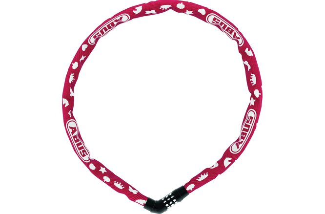 Abus Kettenschloss 4804C/75 Symbols ohne Halter rot