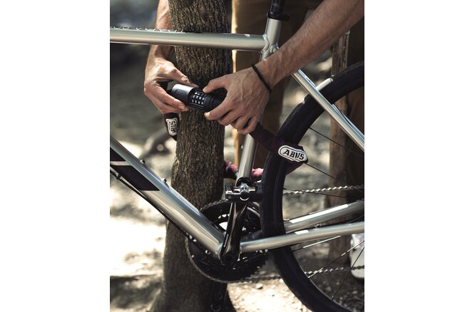 Abus Kettenschloss 8808C/85 Code ohne Halter schwarz