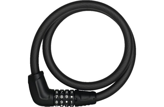 Abus Kabelschloss Tresor 6412C/85 Code mit Halter SCMU 6C schwarz