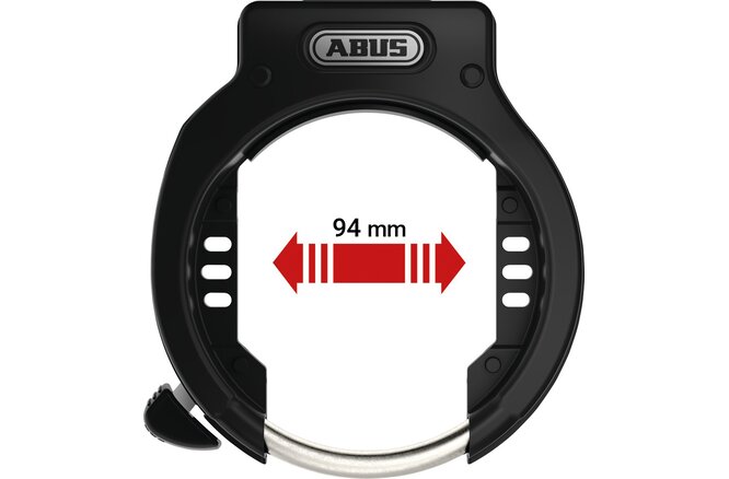 Abus Rahmenschloss Amparo 4650XL NR ohne Halter schwarz