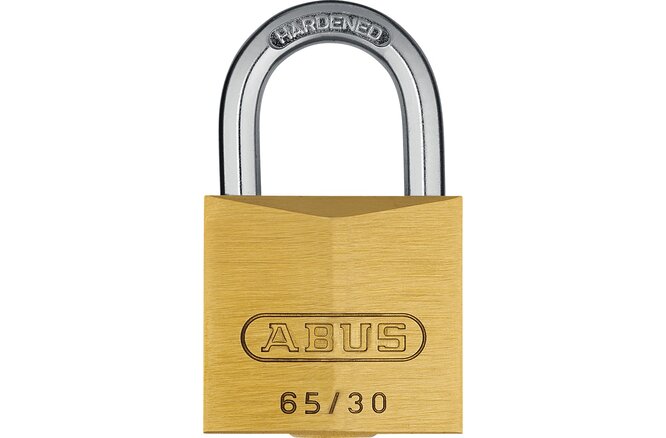 Abus Vorhangschloss 65/30 Messing