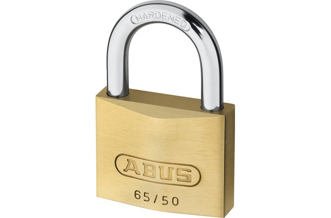 Abus Vorhangschloss 65/50 Messing