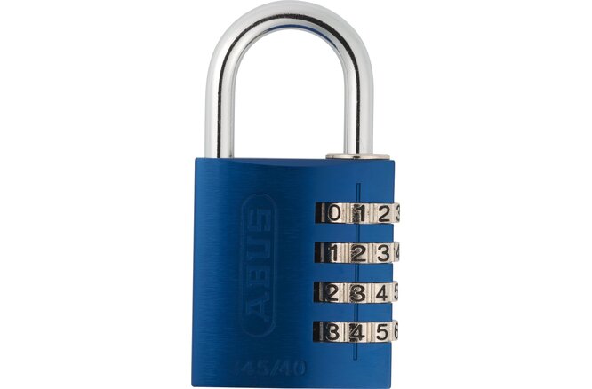 Abus Vorhangschloss 145/40 Code blau