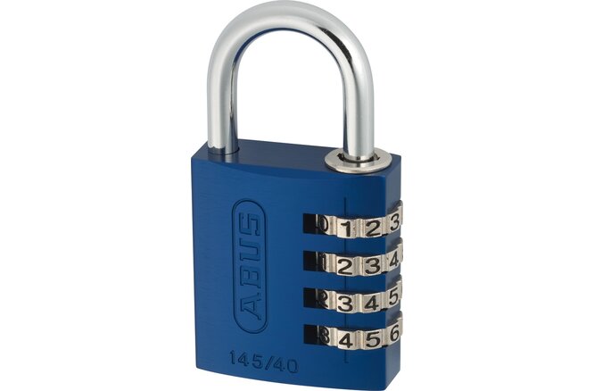 Abus Vorhangschloss 145/40 Code blau