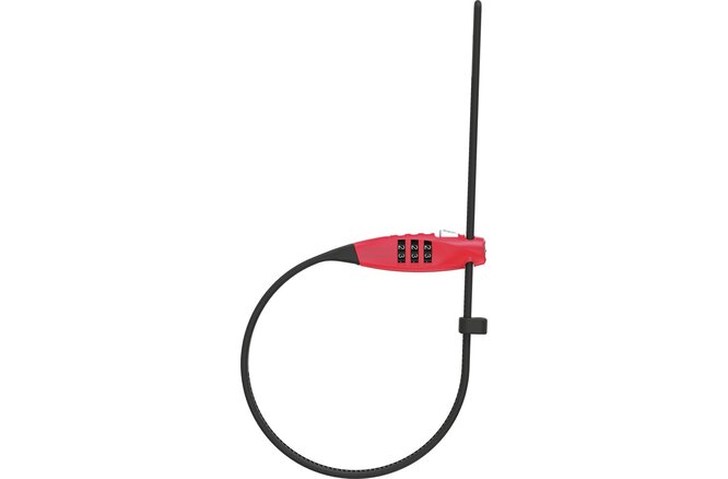 Abus Spezialschloss Combiflex TravelGuard 45cm rot