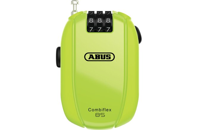 Abus Spezialschloss Combiflex Break 85 Code ohne Halter neon gelb