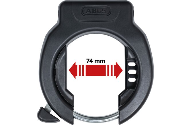 Abus Rahmenschloss Pro Amparo 4750SL NR ohne Halter schwarz