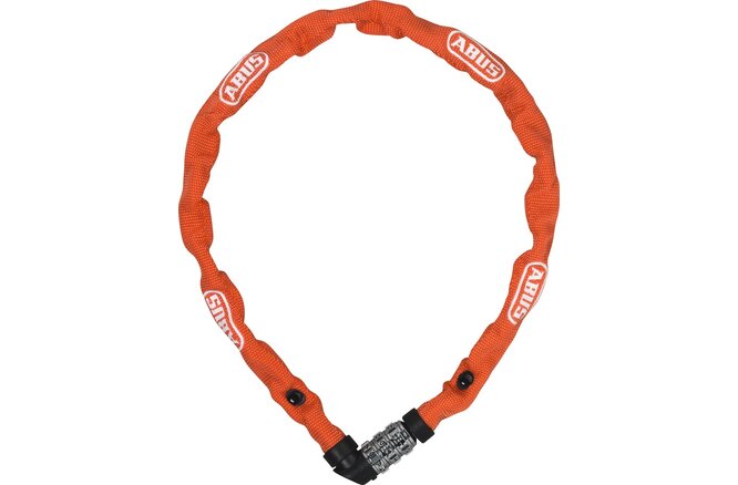 Abus Kettenschloss 1200/60 Web Code ohne Halter orange