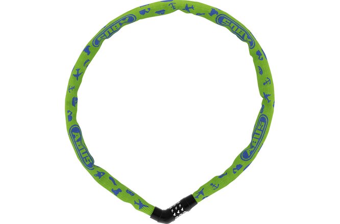 Abus Kettenschloss 4804C/75 Symbols ohne Halter lime