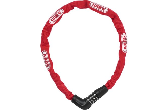 Abus Kettenschloss 5805C/75 Code ohne Halter rot