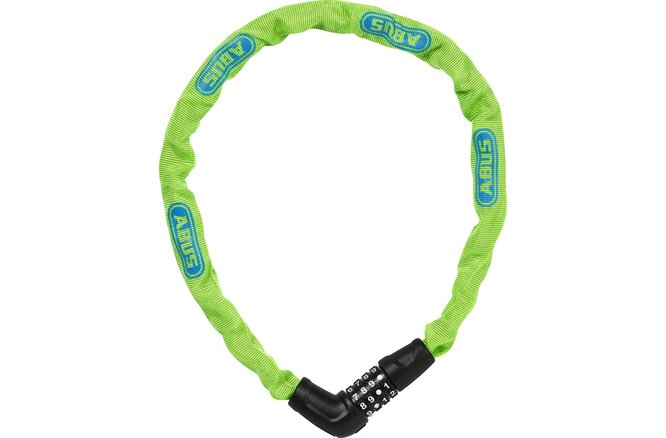 Abus Kettenschloss 5805C/75 Code ohne Halter lime
