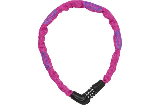 Abus Kettenschloss 5805C/75 Code ohne Halter pink