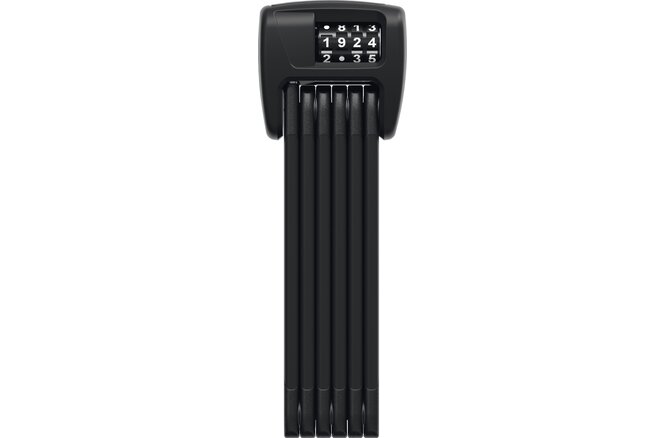 Abus Faltschloss Bordo Combo 6000C/90 LED Code mit Halter SH... 6000/90 schwarz