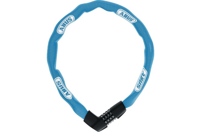 Abus Kettenschloss Tresor 1385/85 Code ohne Halter aqua