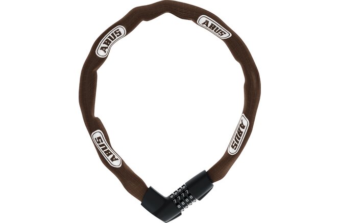 Abus Kettenschloss Tresor 1385/85 Code ohne Halter lyriabrown