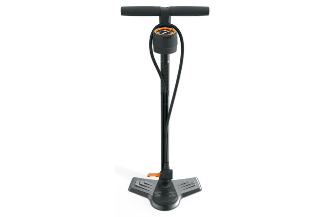 SKS Standpumpe Airmotion 12.0 Stahl Multi Valve schwarz/orange