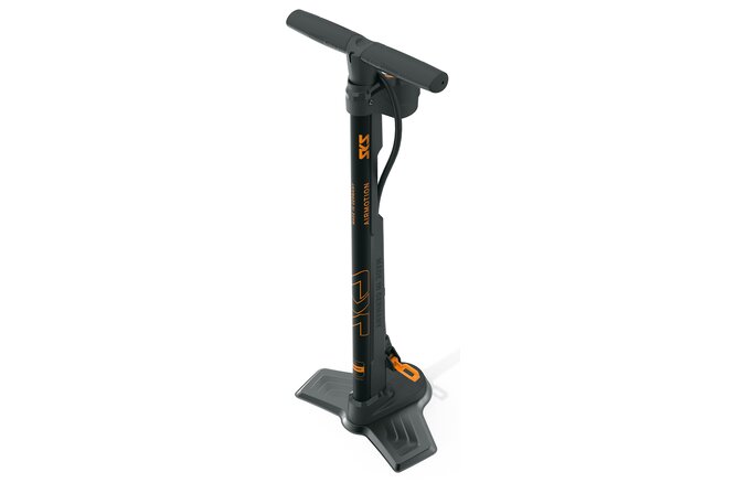 SKS Standpumpe Airmotion 12.0 Stahl Multi Valve schwarz/orange