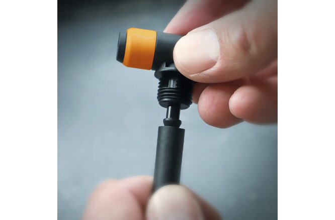 SKS Pumpenkopf Clik Tec schwarz/orange