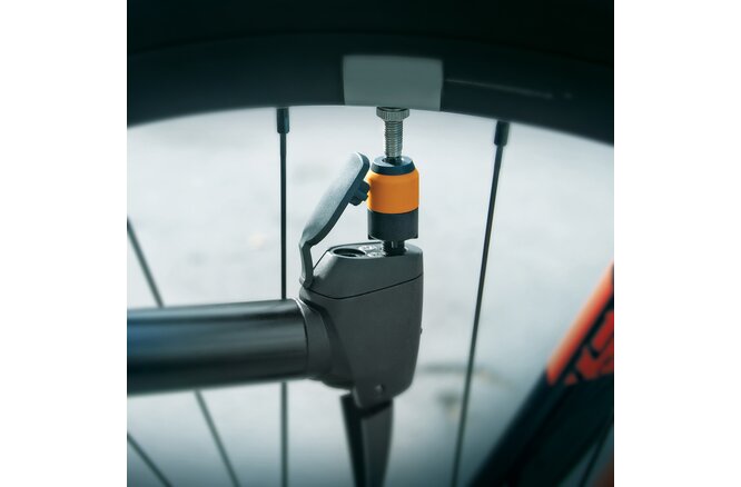 SKS Pumpenkopf Adapter Clik Tec schwarz/orange