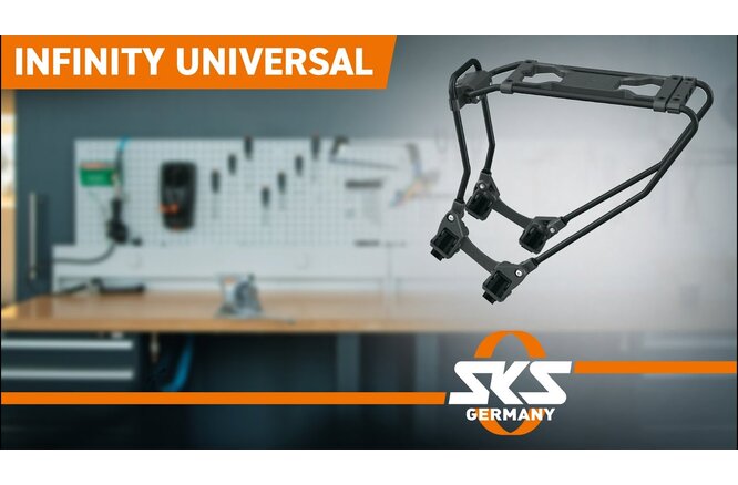 SKS Rücklicht Infinity Universal USB LED schwarz