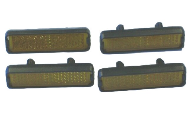 Bike Attitude Pedalreflektoren zum Stecken Set à 4 Stk.