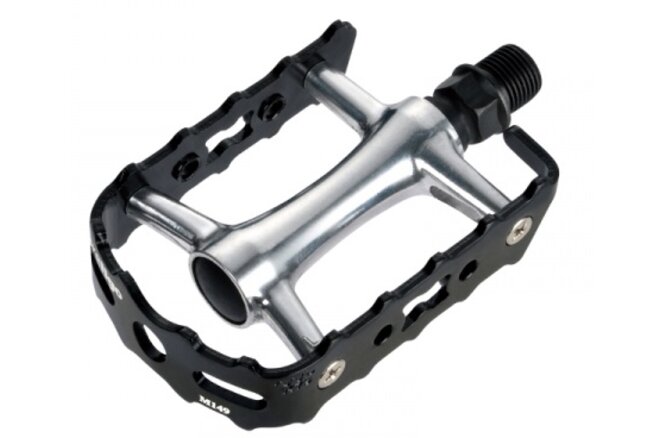 Bike Attitude Pedale MTB M149 9/16" Alu schwarz-silber