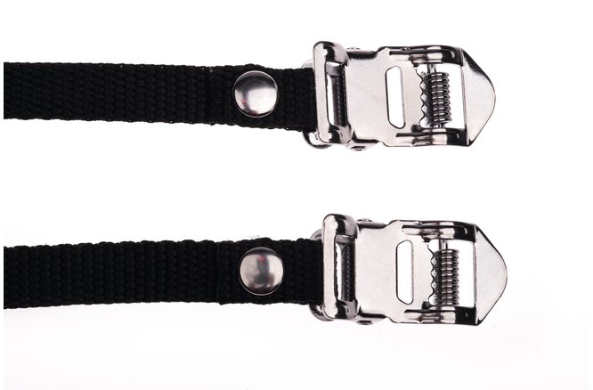 Bike Attitude Pedalriemen Nylon schwarz