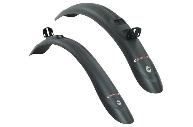 SKS Steckschutzblechgarnitur Beavertail 26"-28" schwarz