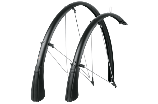 SKS Schutzblechgarnitur Bluemels Matt 28" 35 mm schwarz matt