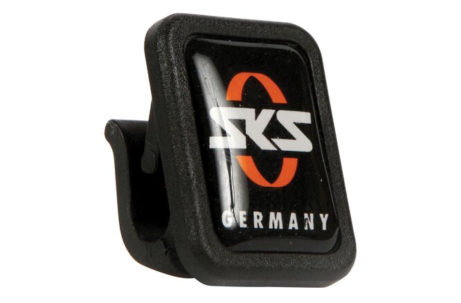SKS Umlaufstrebenclip mit SKS Logo für Strebe 4,5 mm Set à 5 Stück