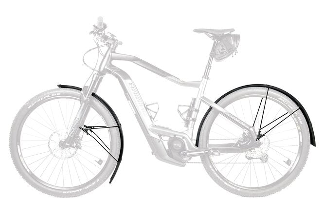 SKS Schutzblechgarnitur Bluemels Style Kunststoff 28" 46mm... schwarz matt