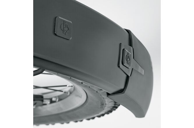 SKS Schutzblechgarnitur Bluemels Style Kunststoff 28" 46mm... schwarz matt