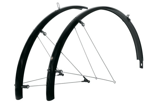 SKS Schutzblechgarnitur Bluemels Basic 28" 45 mm schwarz